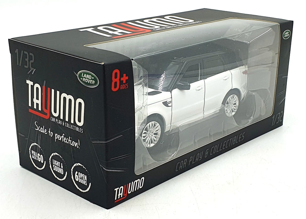 Tayumo 1/32 Pull Back & Go 32105015 - Range Rover Sport LHD - Fuji White