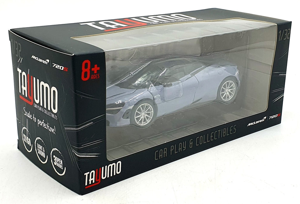 Tayumo 1/32 Pull Back & Go 32130019 - McLaren 720S LHD - Grey