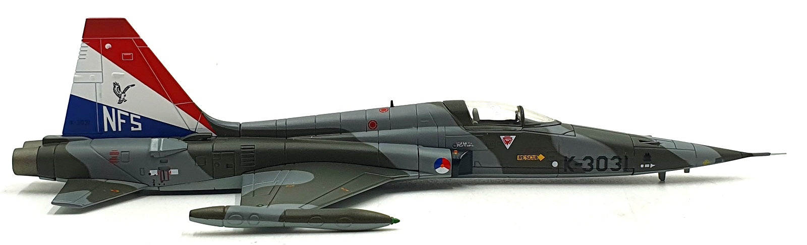 Hobby Master 1/72 Scale HA33012 - Northrop F-5A RNLAF Demo Jet K-3031 1978