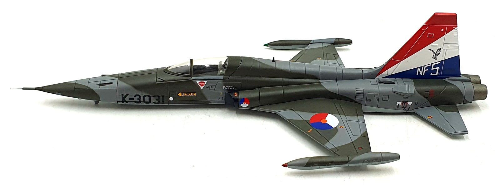 Hobby Master 1/72 Scale HA33012 - Northrop F-5A RNLAF Demo Jet K-3031 1978