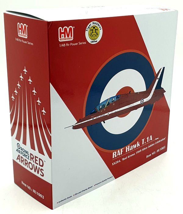 Hobby Master 1/48 Scale HU1003 RAF Hawk T.1A XX264 RA 1989 Silver Jubilee