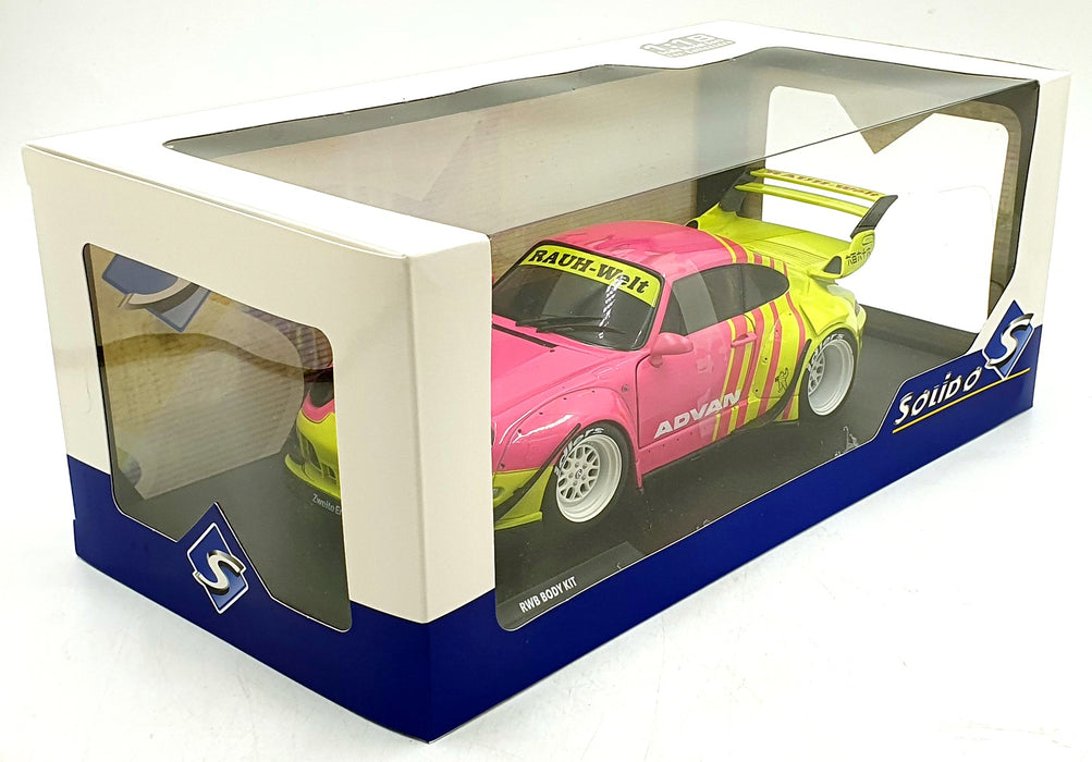 Solido 1/18 Scale S1808510 - 2024 Porsche RWB Body Kit - Pink