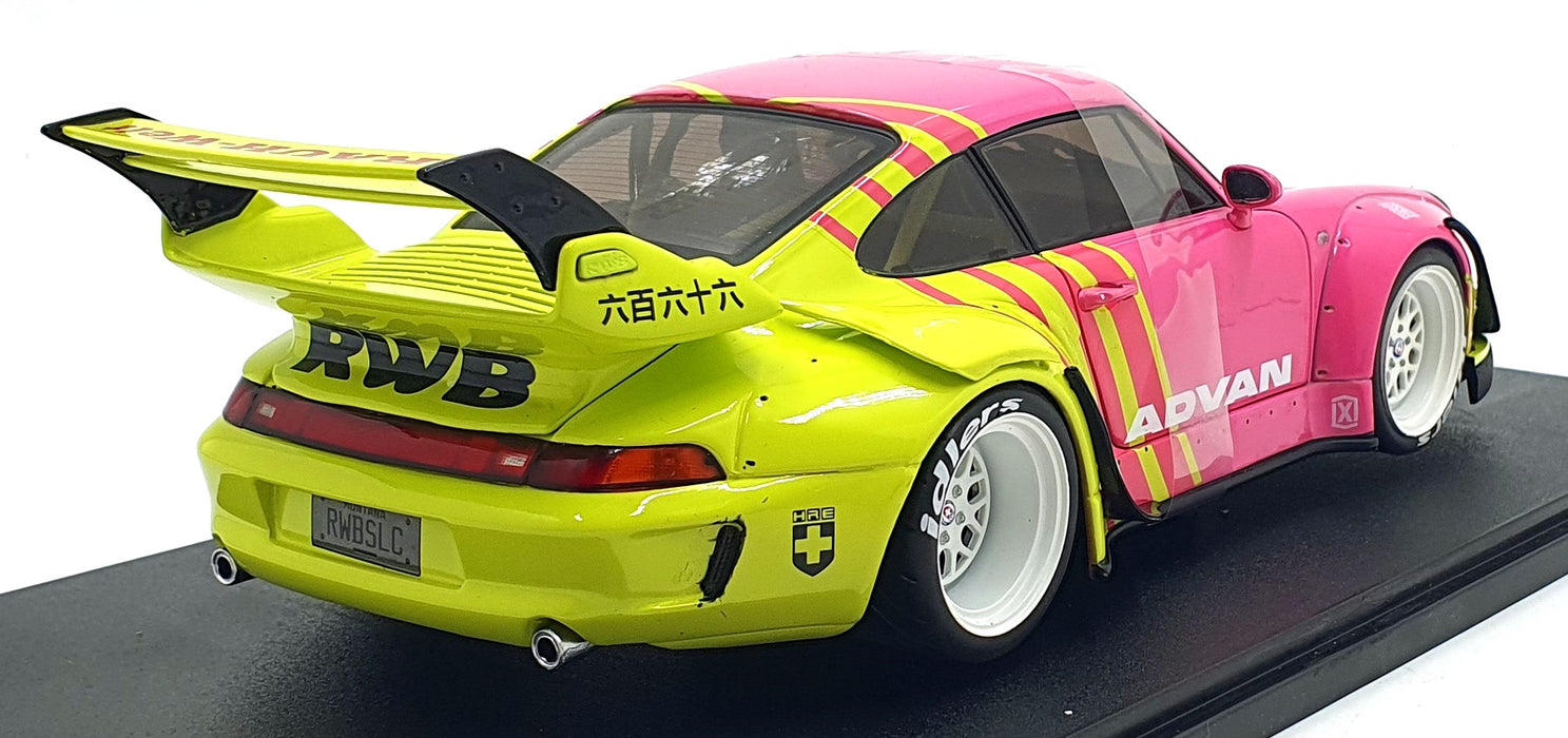 Solido 1/18 Scale S1808510 - 2024 Porsche RWB Body Kit - Pink