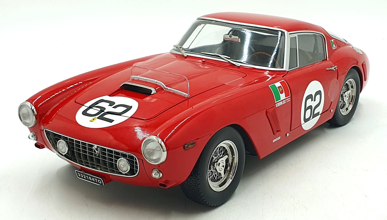 KK Scale 1/12 Scale KKDC120324 - Ferrari 250 GT SWB #62 1st Coppa Monza 1960