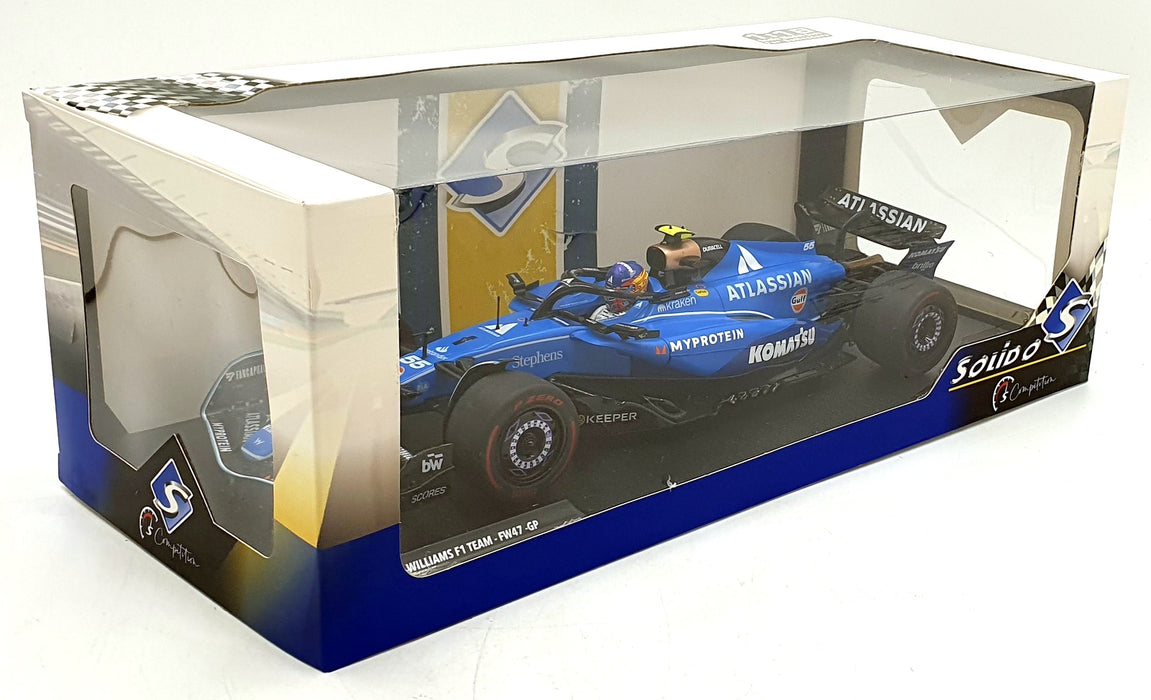 Solido 1/18 Scale S1818802 - Williams F1 Team #55 FW47 Australia 2025 - Sainz