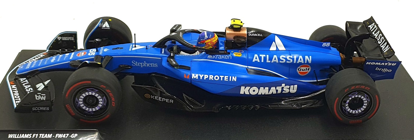 Solido 1/18 Scale S1818802 - Williams F1 Team #55 FW47 Australia 2025 - Sainz