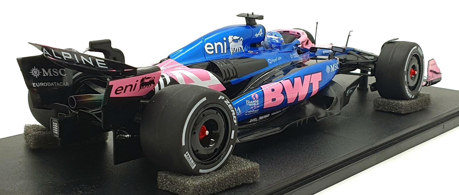 Solido 1/18 Scale S1818901 - BWT Alpine F1 #10 A525 Blue Bahrain GP - Gasly