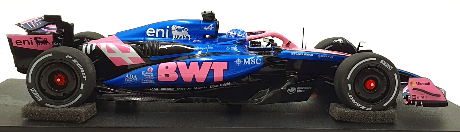 Solido 1/18 Scale S1818901 - BWT Alpine F1 #10 A525 Blue Bahrain GP - Gasly