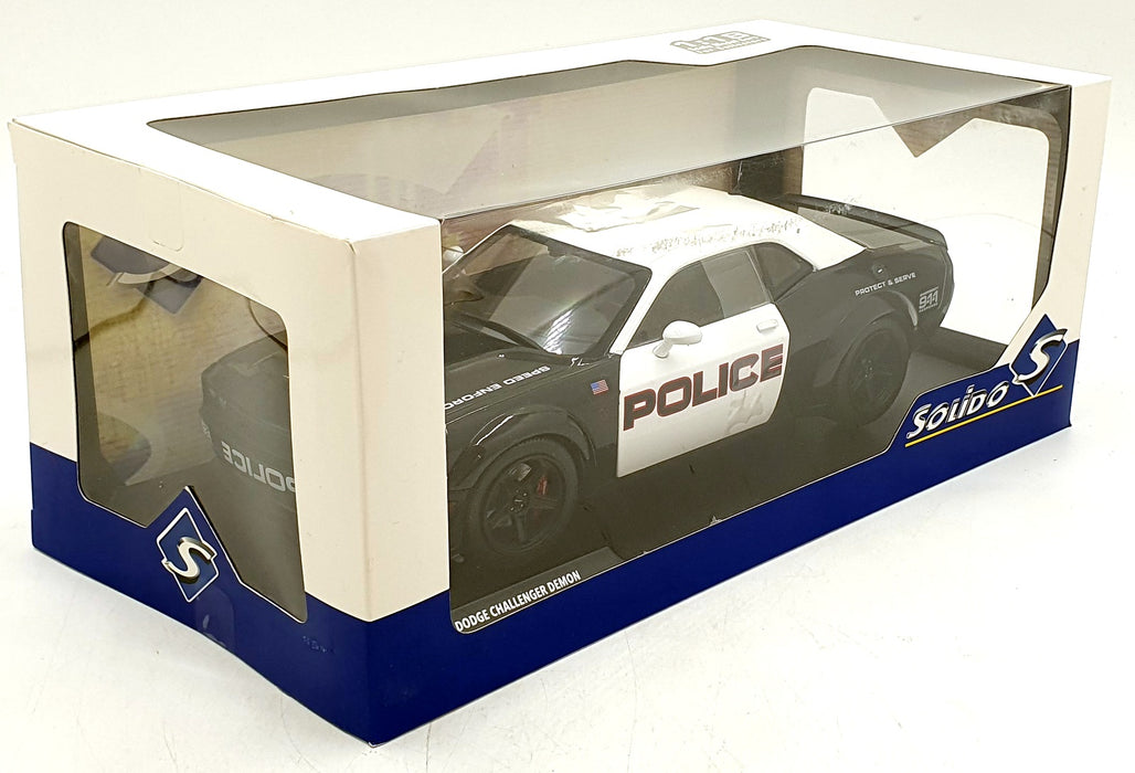 Solido 1/18 Scale S1805715 - 2023 Dodge Challenger Demon Highway Police