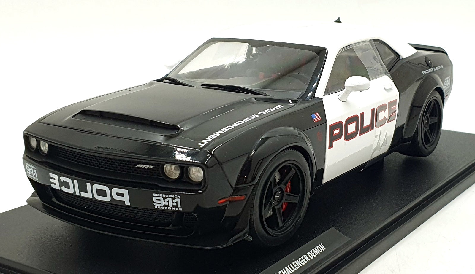 Solido 1/18 Scale S1805715 - 2023 Dodge Challenger Demon Highway Police