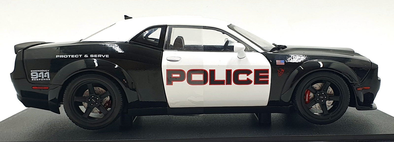 Solido 1/18 Scale S1805715 - 2023 Dodge Challenger Demon Highway Police