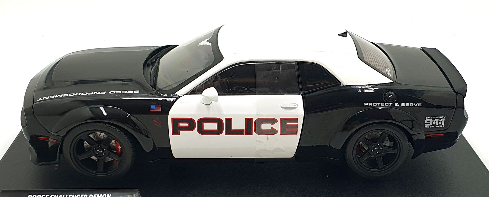 Solido 1/18 Scale S1805715 - 2023 Dodge Challenger Demon Highway Police