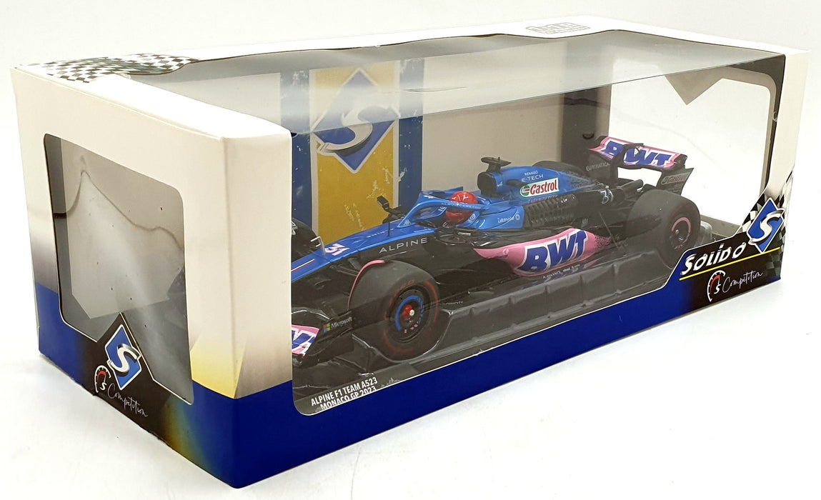 Solido 1/18 Scale S1811001 - Alpine F1 Team A523 #31 Monaco GP 2023 - Ocon