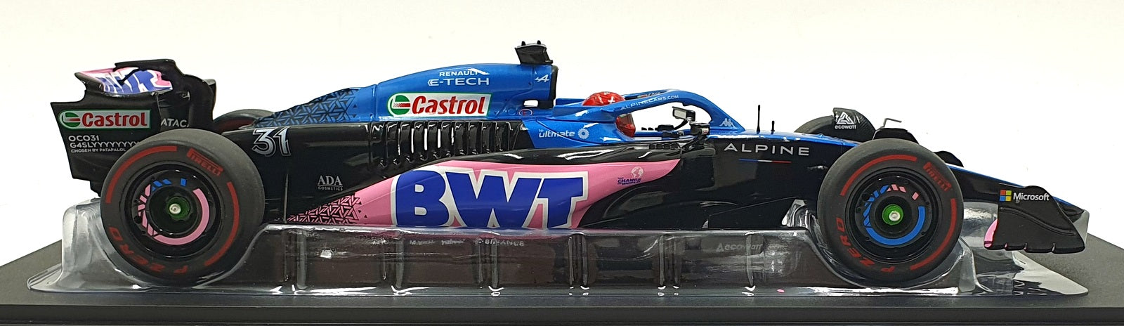 Solido 1/18 Scale S1811001 - Alpine F1 Team A523 #31 Monaco GP 2023 - Ocon