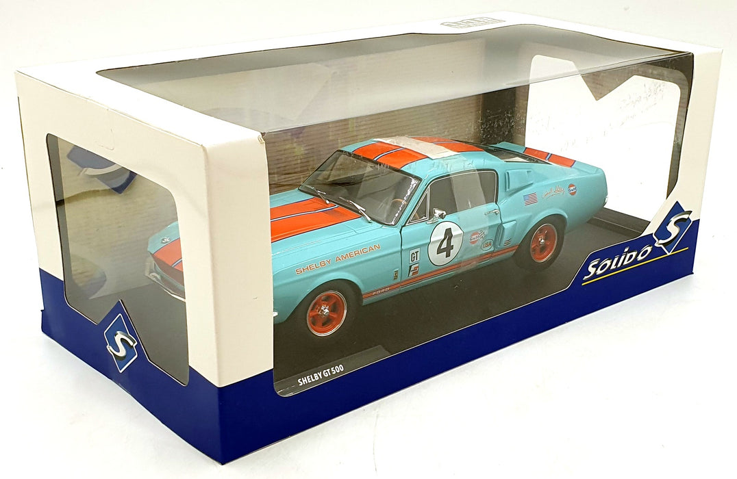Solido 1/18 Scale S1802911 - 1967 Shelby Mustang GT500 Gulf Racing Tribute #4
