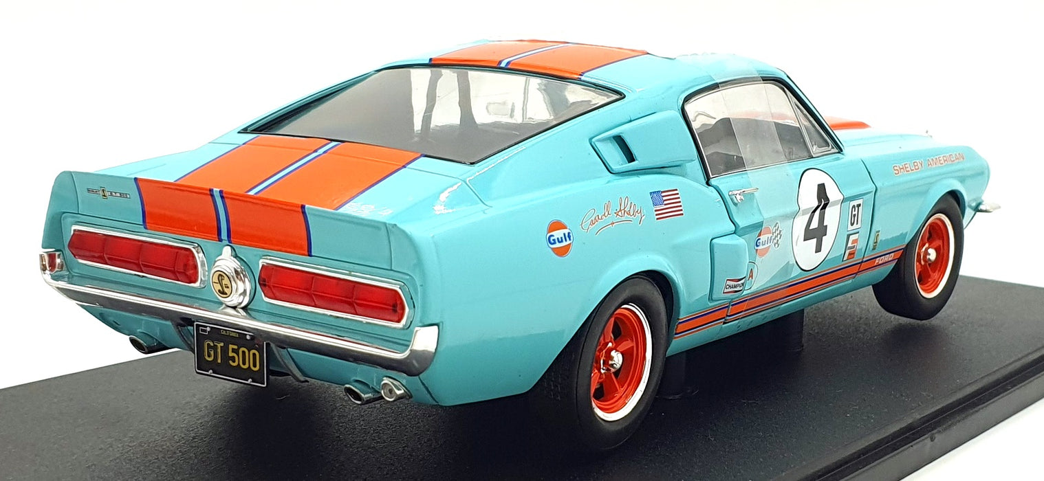 Solido 1/18 Scale S1802911 - 1967 Shelby Mustang GT500 Gulf Racing Tribute #4