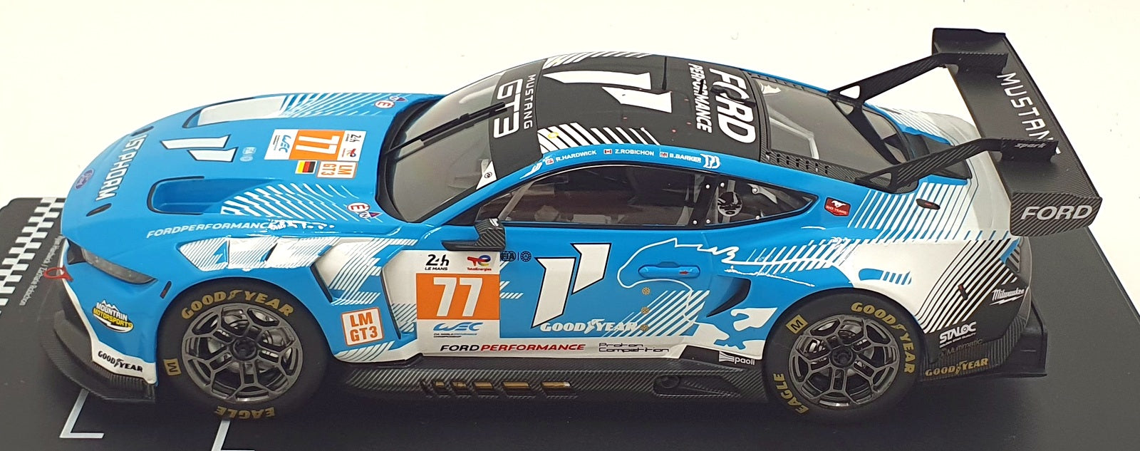 IXO 1/18 Scale LEGTMUS-LM24077 - Ford Mustang GT3 #11 Proton 24h LM 2024