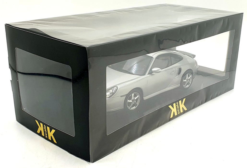 KK Scale 1/18 Scale KKDC181471 - 2000 Porsche 911 (996) Turbo - Silver