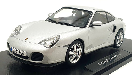KK Scale 1/18 Scale KKDC181471 - 2000 Porsche 911 (996) Turbo - Silver