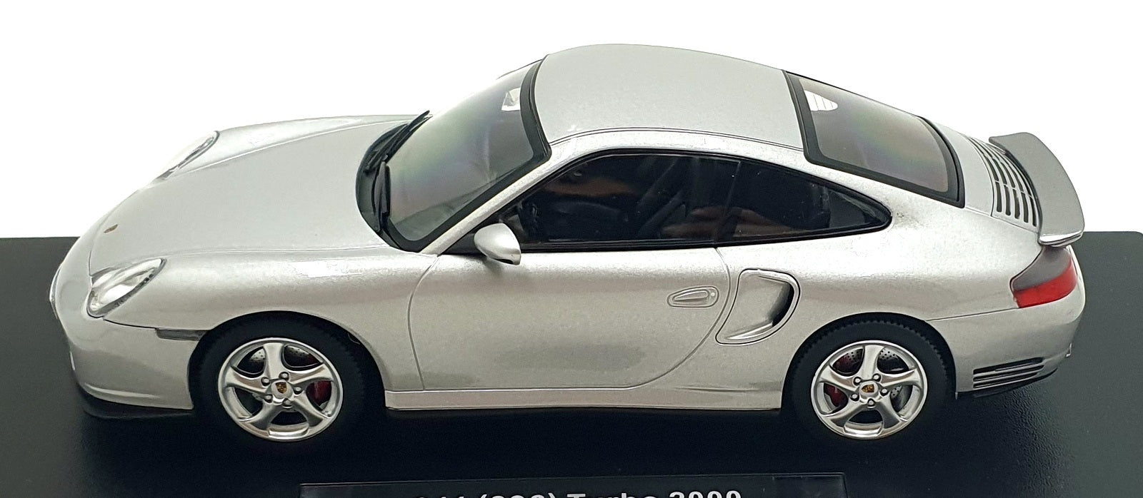 KK Scale 1/18 Scale KKDC181471 - 2000 Porsche 911 (996) Turbo - Silver
