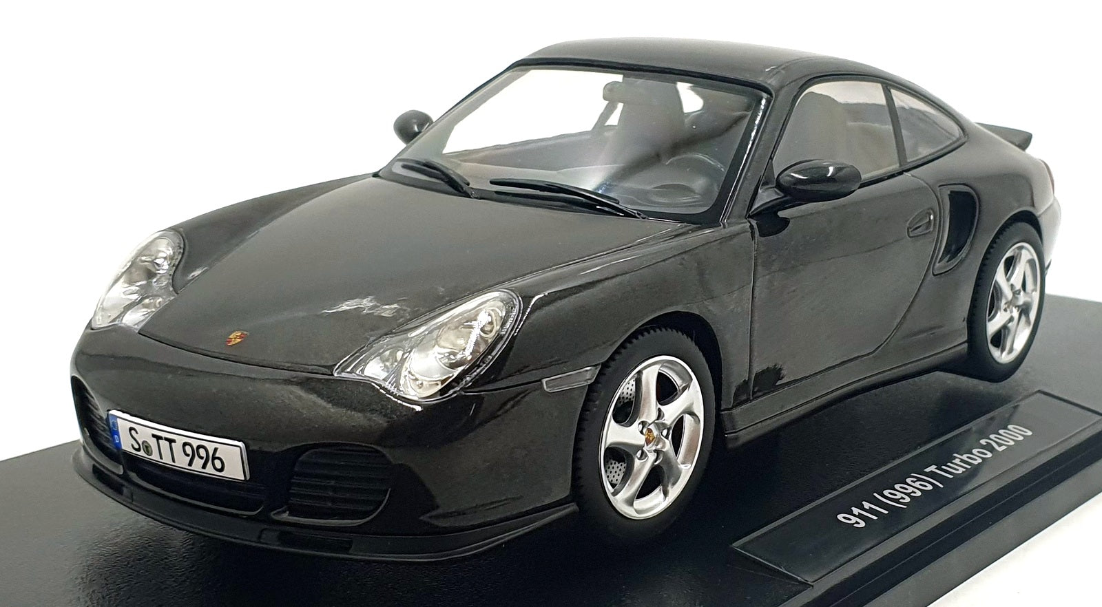 KK Scale 1/18 Scale KKDC181472 - 2000 Porsche 911 (996) Turbo - Black