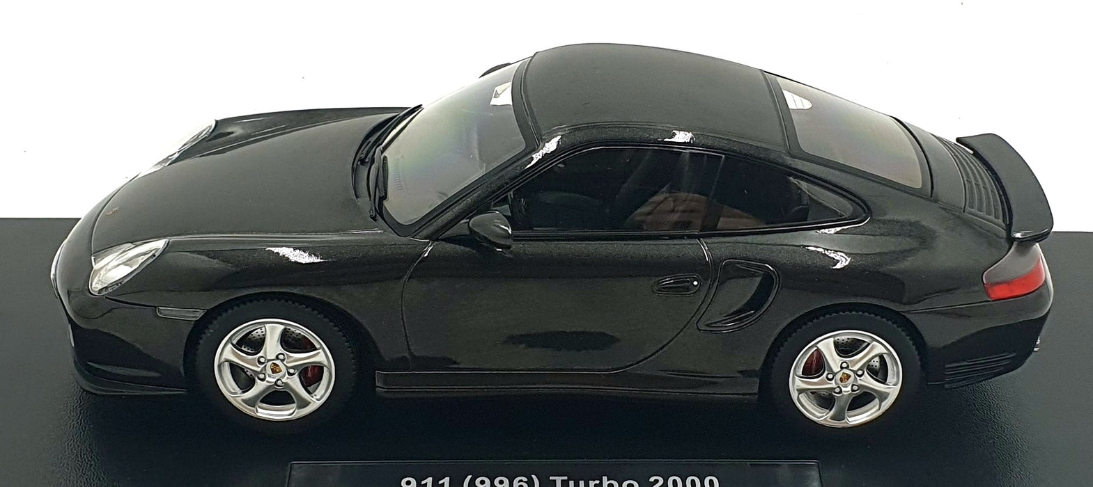 KK Scale 1/18 Scale KKDC181472 - 2000 Porsche 911 (996) Turbo - Black