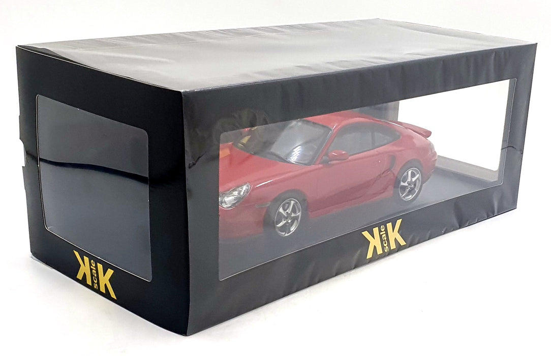 KK Scale 1/18 Scale KKDC181474 - 2000 Porsche 911 (996) Turbo - Red