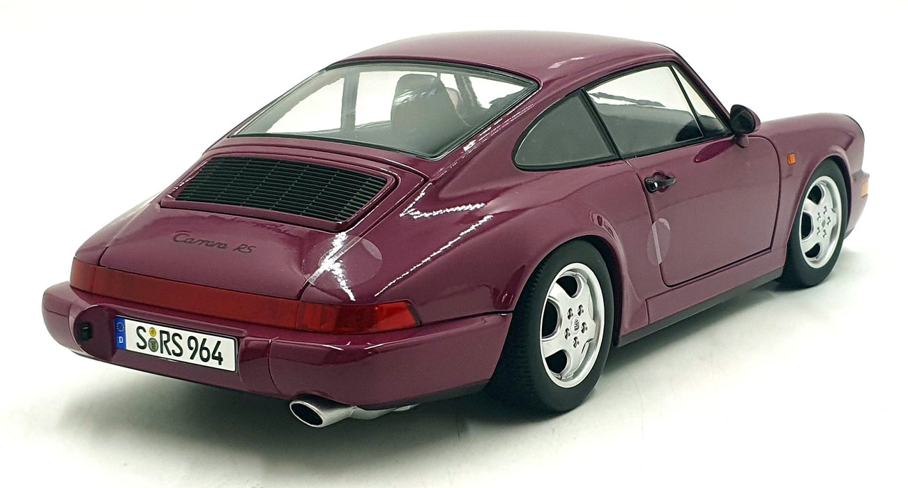 KK Scale 1/12 Scale KKDC120246C - 1992 Porsche 911 (964) RS w/ Cup-Rims Ruby Red