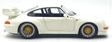 KK Scale 1/12 Scale KKDC120284B - 1996 Porsche 911 (993) GT2 with BBS-Rims White