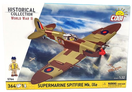 Cobi Bricks 1/32 Scale 5764 - Supermarine Spitfire Mk. IXe - 364 Pieces