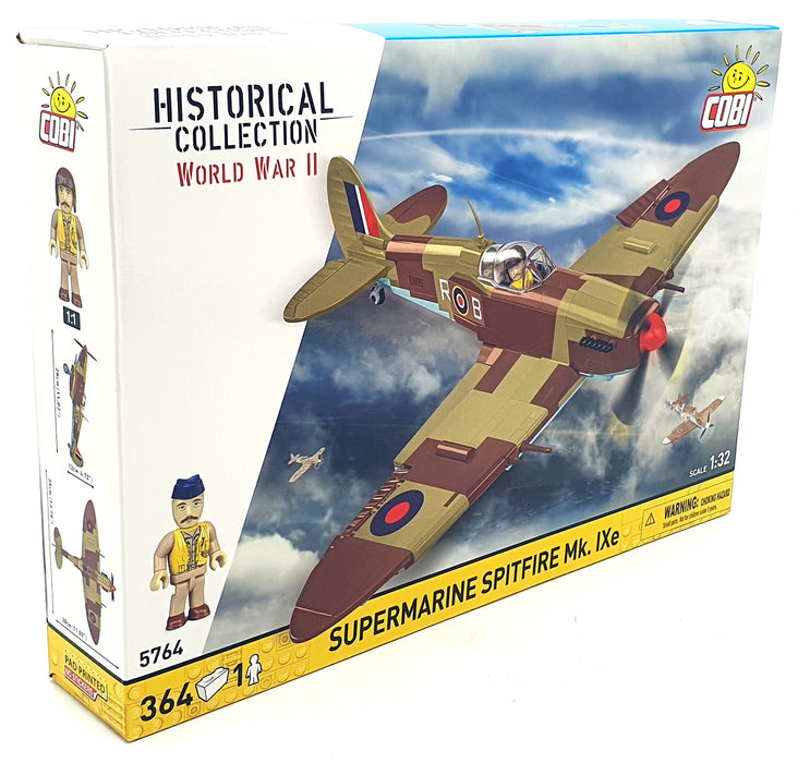 Cobi Bricks 1/32 Scale 5764 - Supermarine Spitfire Mk. IXe - 364 Pieces