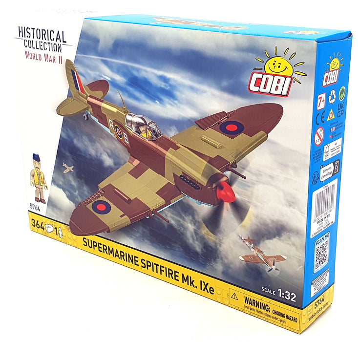 Cobi Bricks 1/32 Scale 5764 - Supermarine Spitfire Mk. IXe - 364 Pieces