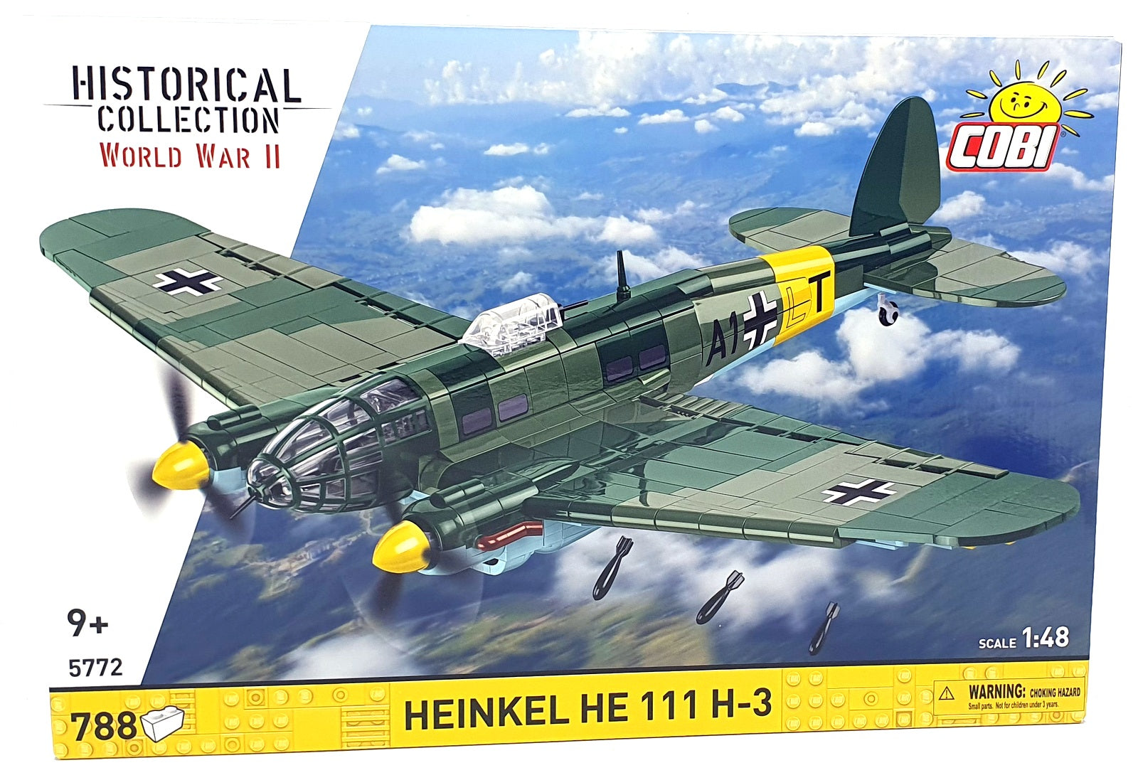Cobi Bricks 1/48 Scale 5882 - Lockheed P-38 Lightning - 332 Pieces