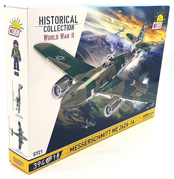 Cobi Bricks 1/32 Scale 5721 - Messerschmitt ME 262A -1A - 394 Pieces