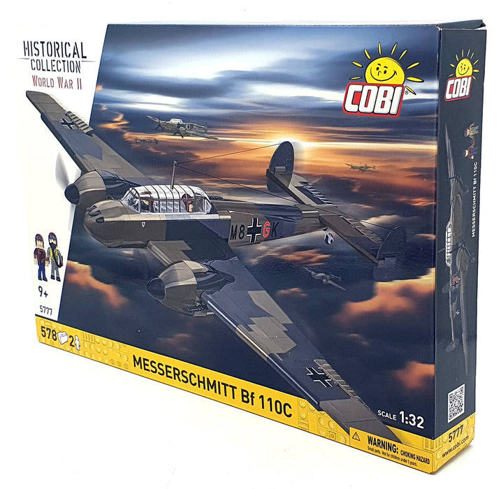 Cobi Bricks 1/32 Scale 5777 - Messerschmitt Bf 110C - 578 Pieces