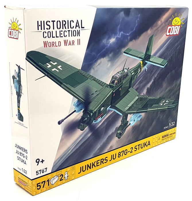 Cobi Bricks 1/32 Scale 5767 - Junkers JU 87G-2 STUKA - 571 Pieces