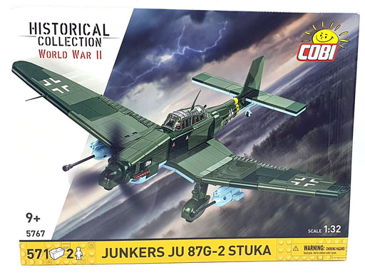 Cobi Bricks 1/32 Scale 5767 - Junkers JU 87G-2 STUKA - 571 Pieces
