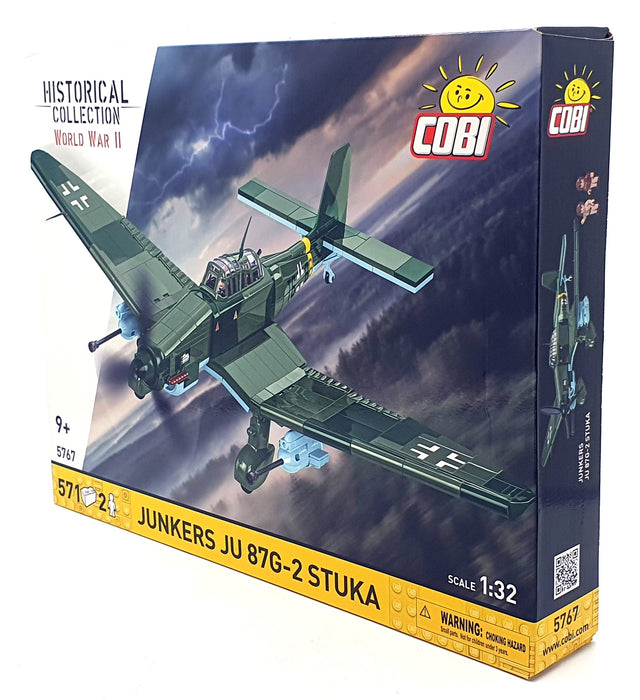 Cobi Bricks 1/32 Scale 5767 - Junkers JU 87G-2 STUKA - 571 Pieces