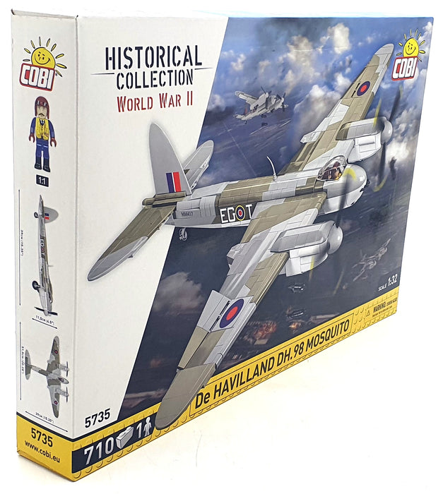 Cobi Bricks 1/32 Scale 5735 - De Havilland DH.98 Mosquito - 710 Pieces