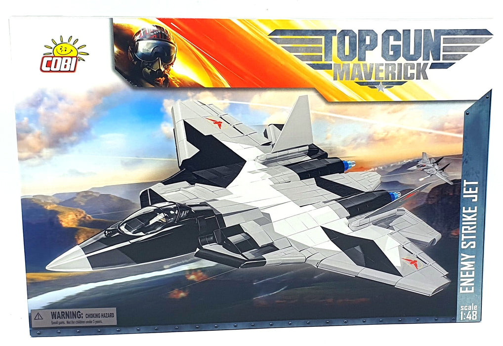 Cobi Bricks 1/48 Scale 5921 - Top Gun Enemy Strike Jet - 851 Pieces