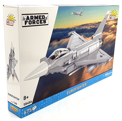 Cobi Bricks 1/48 Scale 5848A - Eurofighter Jet - 675 Pieces