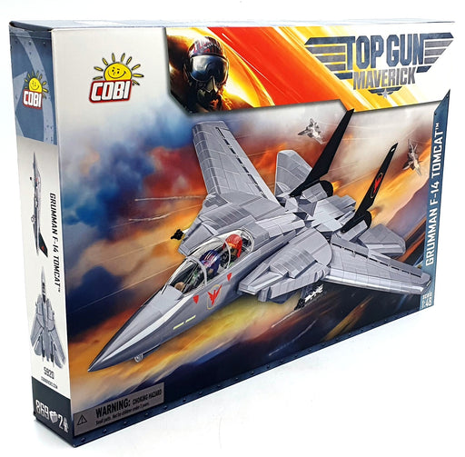 Cobi Bricks 1/48 Scale 5920 - Top Gun Gruman F-14 Tomcat - 869 Pieces