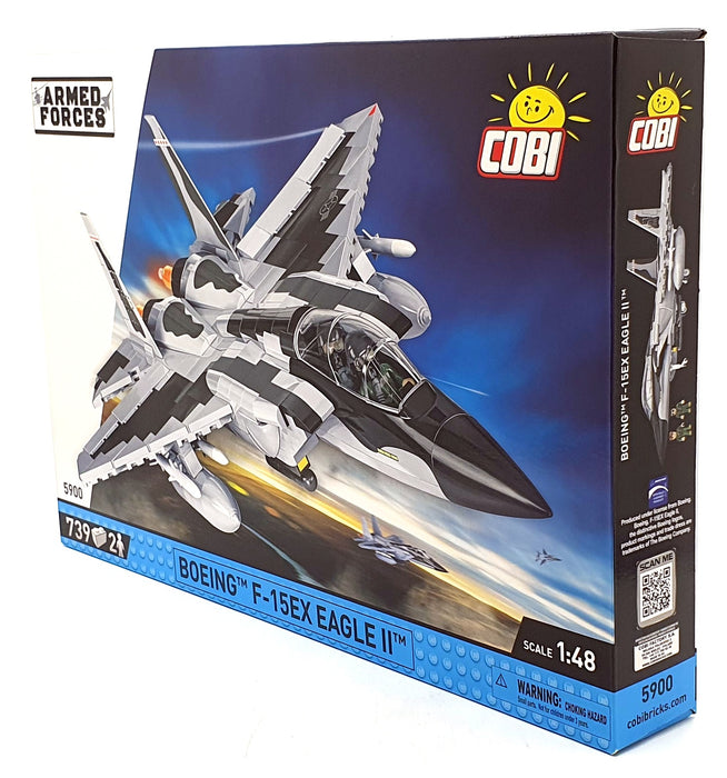 Cobi Bricks 1/48 Scale 5900 - Boeing F-15EX Eagle II - 739 Pieces