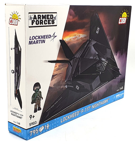 Cobi Bricks 1/48 Scale 5903 - Lockheed F-117 Nighthawk - 795 Pieces