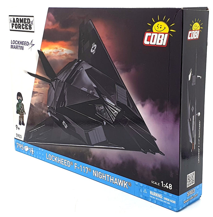 Cobi Bricks 1/48 Scale 5903 - Lockheed F-117 Nighthawk - 795 Pieces