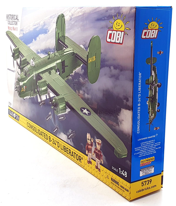 Cobi Bricks 1/48 Scale 5739 - Consolidated B-24 D Liberator Aircraft 1445 Pieces