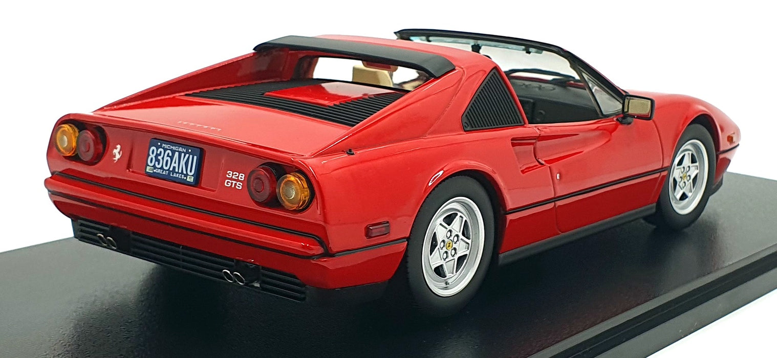 KK Scale 1/18 Scale KKDC181701 1985 Ferrari 328 Gts US-Version Beverly Hills Cop
