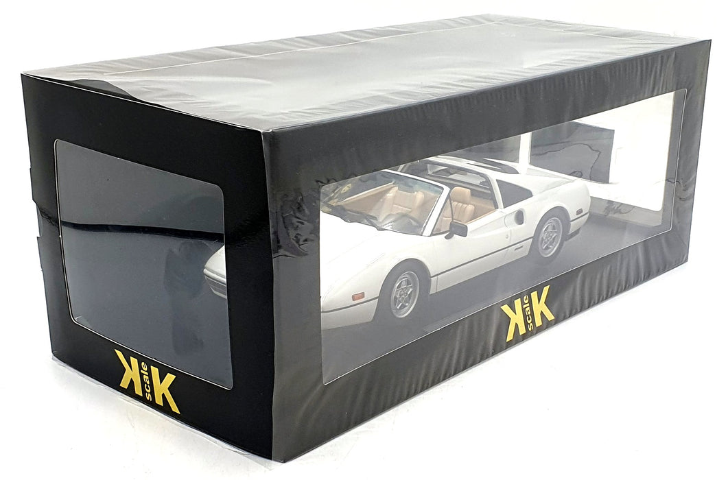 KK Scale 1/18 Scale KKDC181703 - 1985 Ferrari 328 GTS (US-Version) White