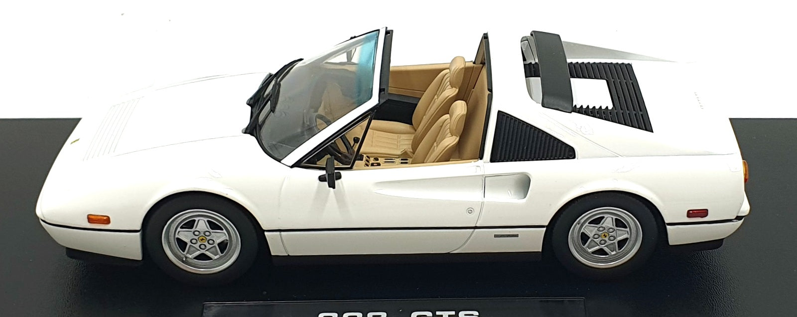 KK Scale 1/18 Scale KKDC181703 - 1985 Ferrari 328 GTS (US-Version) White