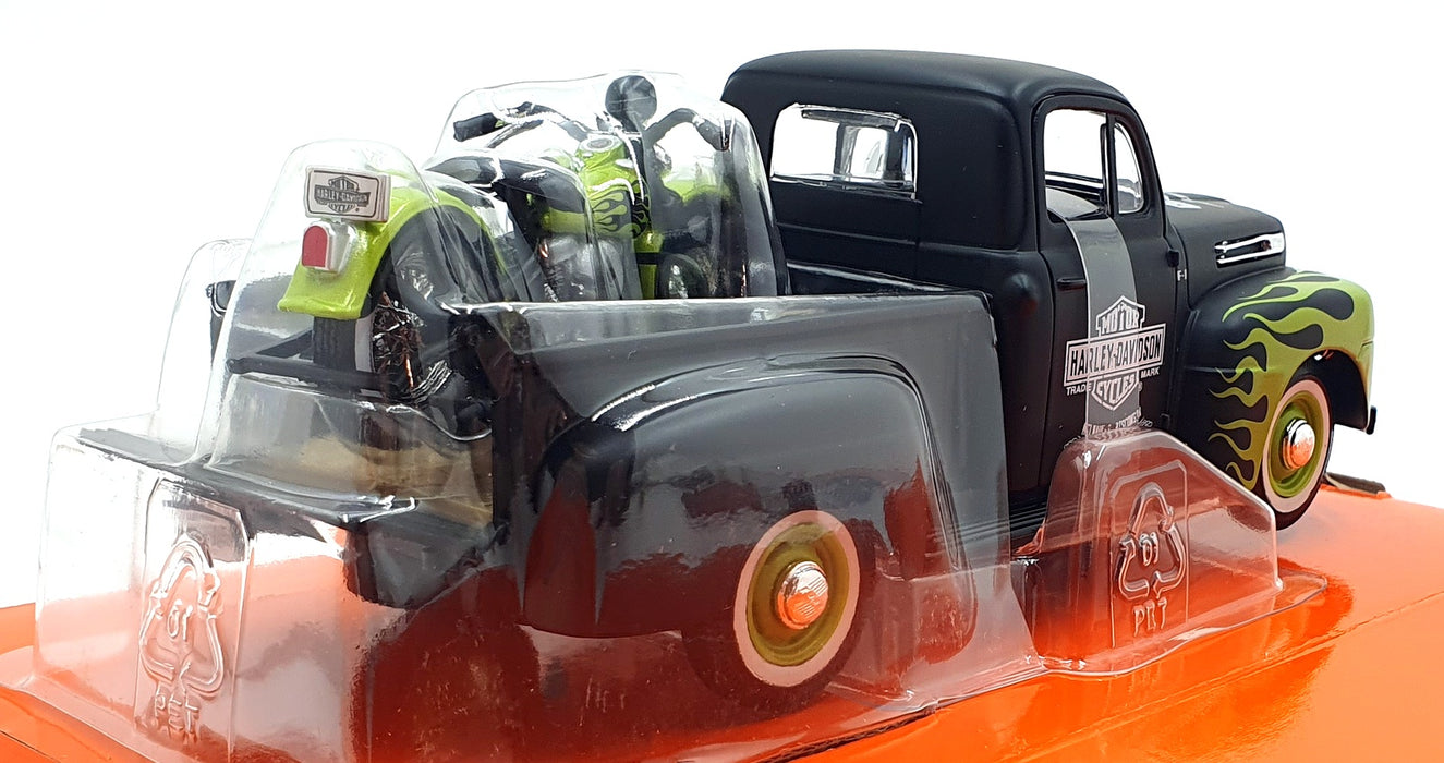 Maisto 32171 1/24 1948 Ford F1 Pick Up & 1/24 Harley Davidson FL Panhead